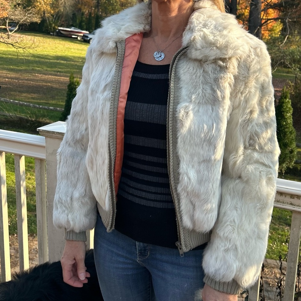 Rabbit Fur Jacket - image 7